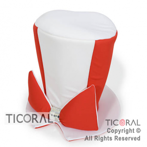 SOMBRERO GALERA MEDIANA CON MO�O EQUIPO RIVER PLATE x 1